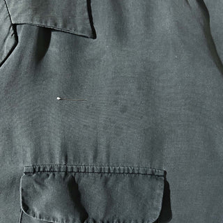 90's Volare シルク オープンカラー S/Sシャツ