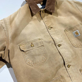 80's～ "made in USA" carhartt ボロ 裏ブランケット ミシガンチョアコート カバーオール ジャケット