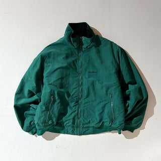 80's "made in USA" Eddie Bauer windfoil 裏フリース ウォームアップタイプ シェル ジャケット