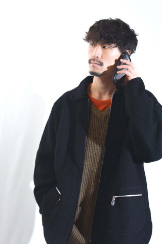 90's～ MARVIN RICHARDS デザイン ウール メルトン ジャケット