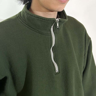 00's Wilson ハーフジップ スウェット シャツ