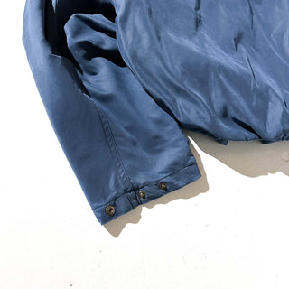 90's EDDIE BAUER ドローコード ピーチスキン セーリング ブルゾン ジャケット