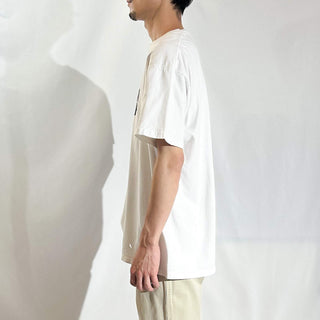 90's "made in USA" EILEEN FISHER ボロ プリント Tシャツ