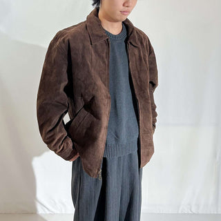 90's～00's STRUCTURE キルティング レザー ジャケット