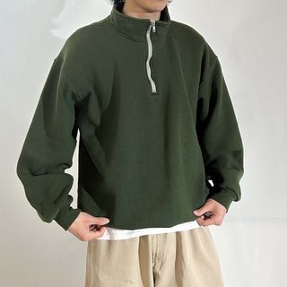 00's Wilson ハーフジップ スウェット シャツ