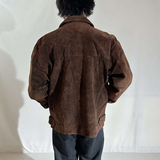 90's～00's STRUCTURE キルティング レザー ジャケット