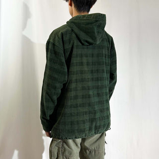 00's the Disney store ドローコード キャラクター コーデュロイ アノラック ジャケット