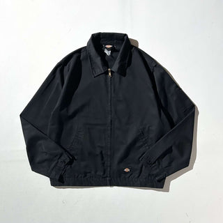00's Dickies "cheap chic" ブラック ワーク ジャケット