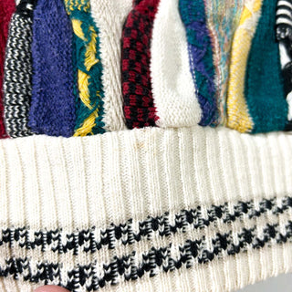 90's～00's CONTE di MILANO 3D ニット セーター