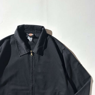 00's Dickies "cheap chic" ブラック ワーク ジャケット