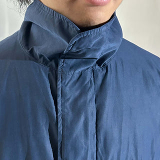 90's EDDIE BAUER ドローコード ピーチスキン セーリング ブルゾン ジャケット