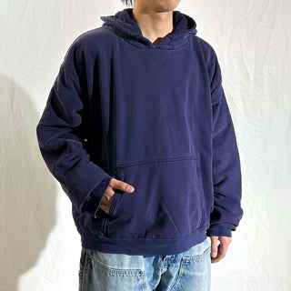 90's～00's "made in USA" INDURA "bicolor" ヘビーウェイト ダブルフェイス スウェット パーカ