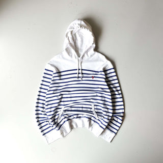 00's RALPH LAUREN ボーダー カットソー フーディー