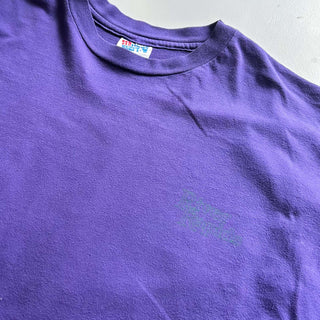 90's "made in USA" HANES 風景 両面プリント Tシャツ