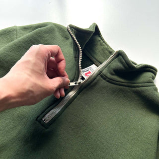 00's Wilson ハーフジップ スウェット シャツ