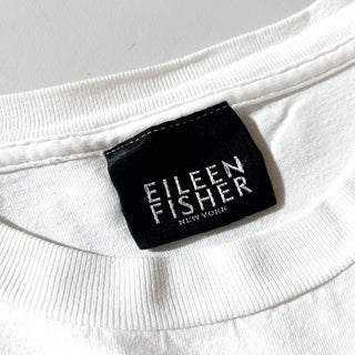 90's "made in USA" EILEEN FISHER ボロ プリント Tシャツ