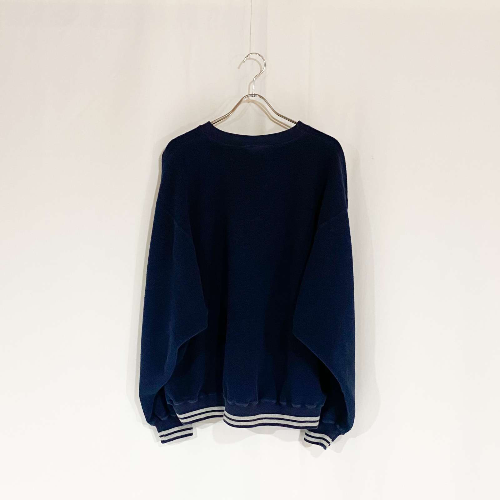 champion 表起毛 リブ切替 スウェット シャツ