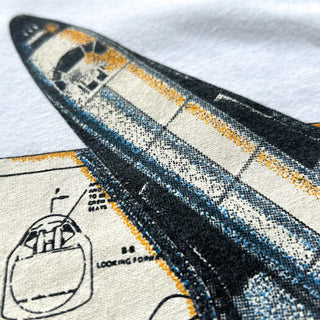 90's "KENNEDY SPACE CENTER FLORIDA" プリント Tシャツ