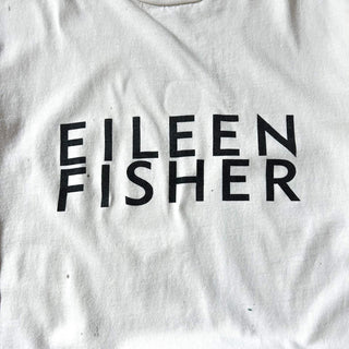 90's "made in USA" EILEEN FISHER ボロ プリント Tシャツ