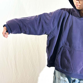 90's～00's "made in USA" INDURA "bicolor" ヘビーウェイト ダブルフェイス スウェット パーカ