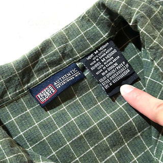 00's FADED GLORY チェック オープンカラー S/Sシャツ