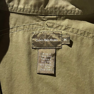 90's calvin klein khakis コットン ジャケット