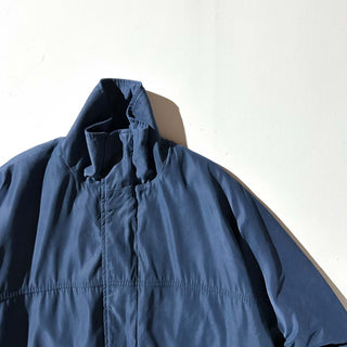 90's EDDIE BAUER ドローコード ピーチスキン セーリング ブルゾン ジャケット