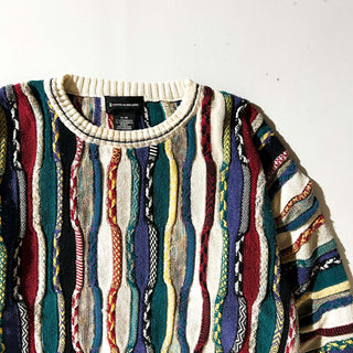 90's～00's CONTE di MILANO 3D ニット セーター