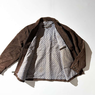 90's～00's STRUCTURE キルティング レザー ジャケット