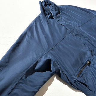 90's EDDIE BAUER ドローコード ピーチスキン セーリング ブルゾン ジャケット