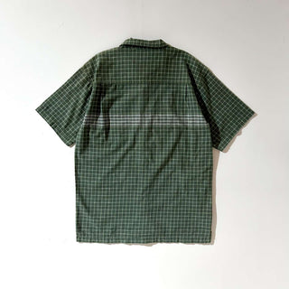 00's FADED GLORY チェック オープンカラー S/Sシャツ