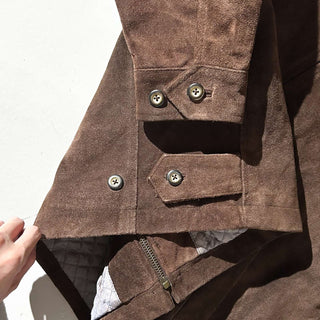 90's～00's STRUCTURE キルティング レザー ジャケット