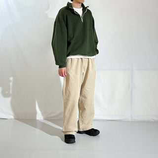 00's Wilson ハーフジップ スウェット シャツ