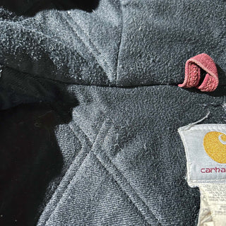 00's Carhartt ワインレッド 裏キルティング アクティブ ジャケット