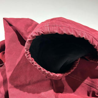 00's Carhartt ワインレッド 裏キルティング アクティブ ジャケット