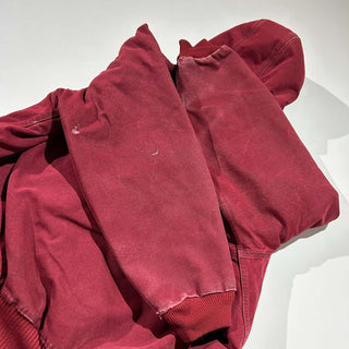 00's Carhartt ワインレッド 裏キルティング アクティブ ジャケット