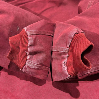 00's Carhartt ワインレッド 裏キルティング アクティブ ジャケット