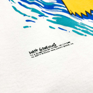 80's "made in USA" FRUIT OF THE LOOM "AYE CARUMBA!!" Bart Simpson プリントTシャツ