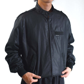 80's～90's MEMBERS ONLY by EUROPE CRAFT ブラック ブルゾン ジャケット