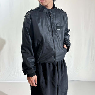 80's～90's MEMBERS ONLY by EUROPE CRAFT ブラック ブルゾン ジャケット