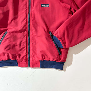 90's "made in USA" Lands' End   裏フリース スコール ジャケット