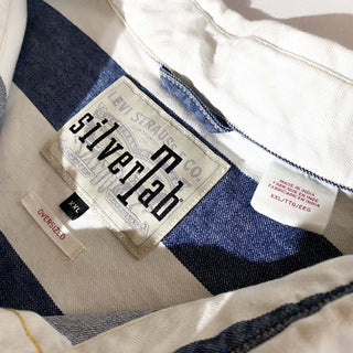 Levi's SILVERTAB ストライプ シャツジャケット