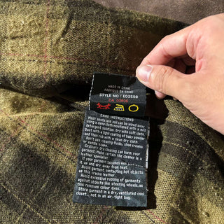 90's～00's BRITCHES 裏フランネル風 レザー ジャケット