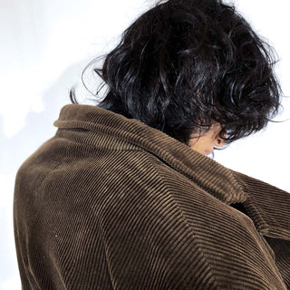 90's～ RALPH LAUREN ブラウン コーディロイ テーラード ジャケット