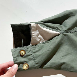 90's～00's NEW RIVER レザー切替 ブルゾン ジャケット