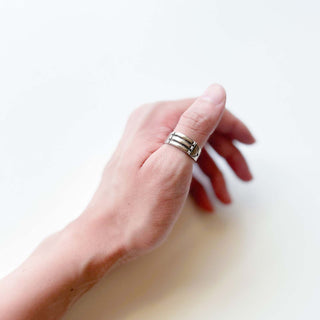 silver925 デザイン リング