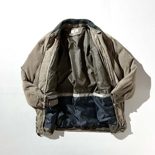 90's～ rainforest ドローコード デタッチャブル ピーチスキン アウトドア ダウンジャケット