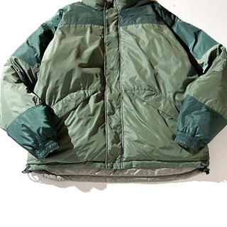90's Cabela's "goose down" ナイロン×ダウン リバーシブル シェル ジャケット