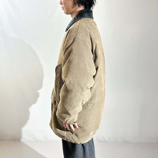 90's～ rainforest ドローコード デタッチャブル ピーチスキン アウトドア ダウンジャケット