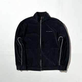 00's DKNY ACTIVE ブラック ベロア トラック ジャケット